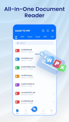 Image to PDF & PDF Reader Android app screenshot 2