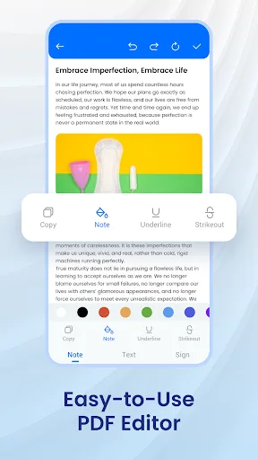 Image to PDF & PDF Reader Android app screenshot 3