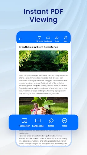 Image to PDF & PDF Reader Android app screenshot 4