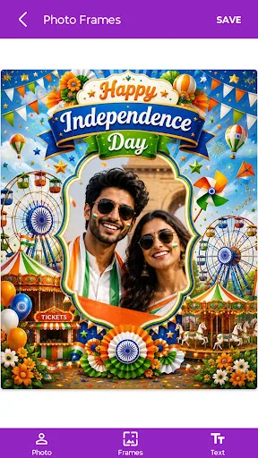 Independence Day Photo Frame Android app screenshot 4