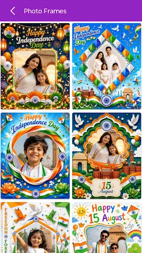 Independence Day Photo Frame Android app screenshot 5