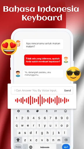 Indonesian Keyboard 2021 Android app screenshot 2