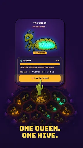 Hivemind: Idle Alien Empire Android app screenshot 1
