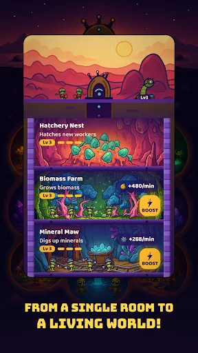 Hivemind: Idle Alien Empire Android app screenshot 2