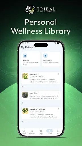 Tribal Herbal Remedies Android app screenshot 2