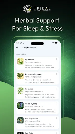 Tribal Herbal Remedies Android app screenshot 3