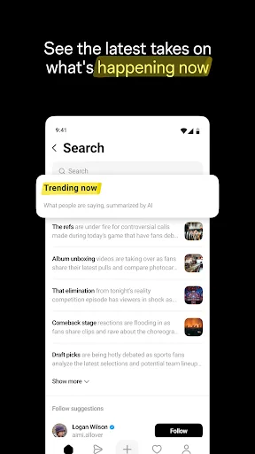 Threads Android app screenshot 4
