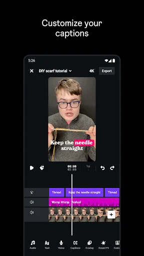 Edits: Video Editor Android app screenshot 1