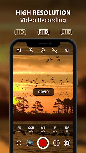 ProCam X - Lite :HD Camera Pro Android app screenshot 2