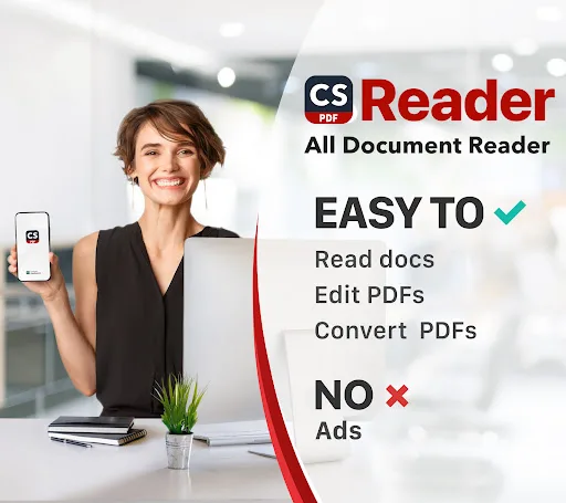 CS PDF Reader - PDF Editor Android app screenshot 1