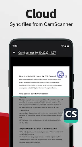 CS PDF Reader - PDF Editor Android app screenshot 2
