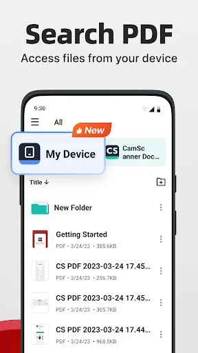CS PDF Reader - PDF Editor Android app screenshot 3