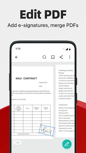 CS PDF Reader - PDF Editor Android app screenshot 5