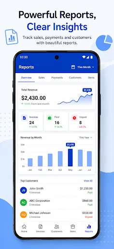 Invoice Maker Billing Manager Android app screenshot 5