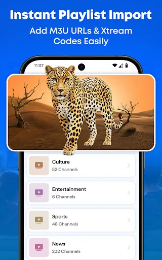 IPTV Player - HD Online TV Android app screenshot 2