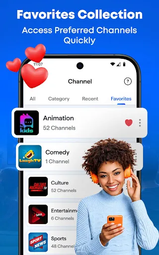 IPTV Player - HD Online TV Android app screenshot 6