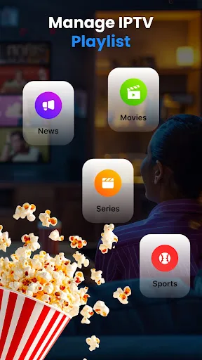 IPTV: Online Live Player Android app screenshot 5