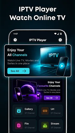 IPTV Player: All Channel Live Android app screenshot 2