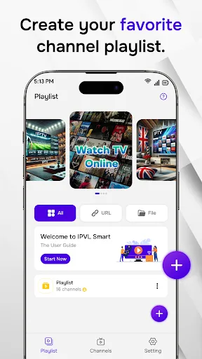 IPTV: Smart Stream & Live Android app screenshot 1