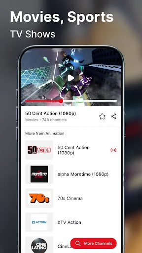 IPTV Player: HD Online TV Android app screenshot 5