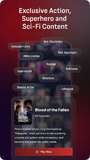 Inkitt Ironblood Android app screenshot 3