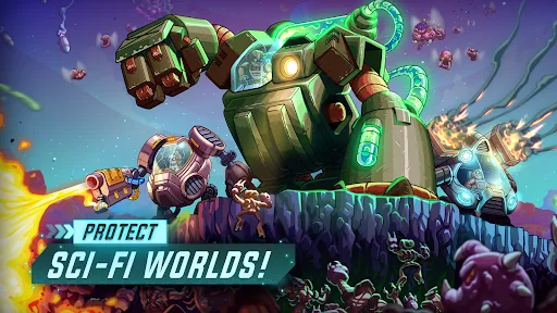 Iron Marines Offline Strategy Android app screenshot 1