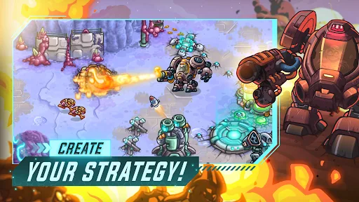 Iron Marines Offline Strategy Android app screenshot 2
