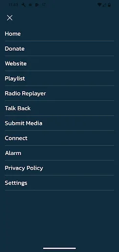 KSER - Community Public Radio Android app screenshot 2