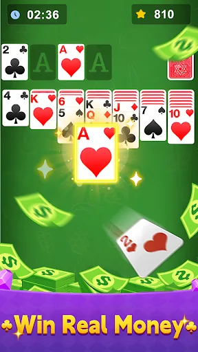 Money Game: Solitaire Win Cash Android app screenshot 1