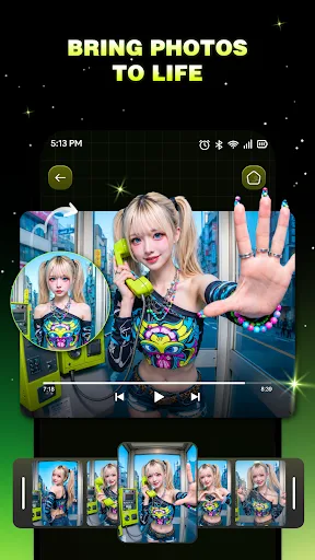 Janix: AI Photo & Video Maker Android app screenshot 4