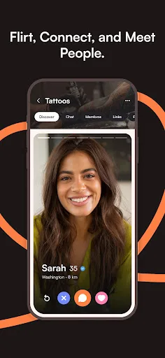 Jaumo Dating App: Flirt & Date Android app screenshot 2