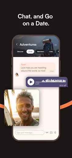 Jaumo Dating App: Flirt & Date Android app screenshot 5