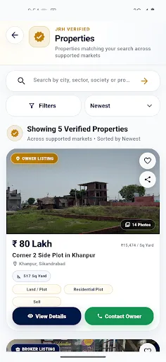 JRH India Android app screenshot 3