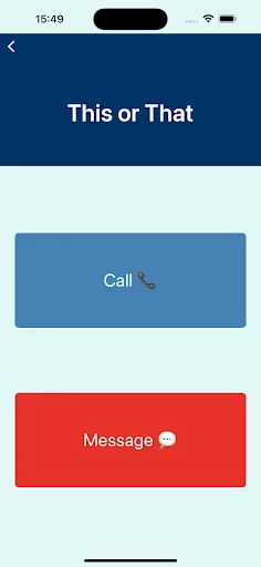 This or That: Fun Choices Android app screenshot 4