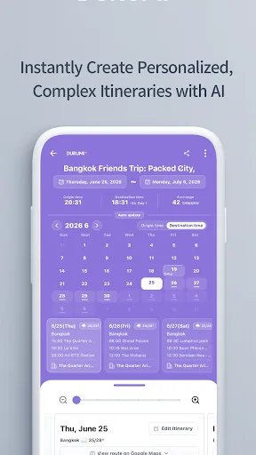 Durumi: AI Trip Planner Android app screenshot 2