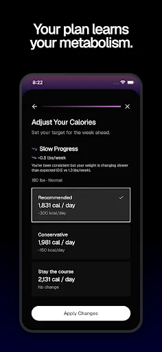 Rebalance: Calorie Tracker Android app screenshot 4