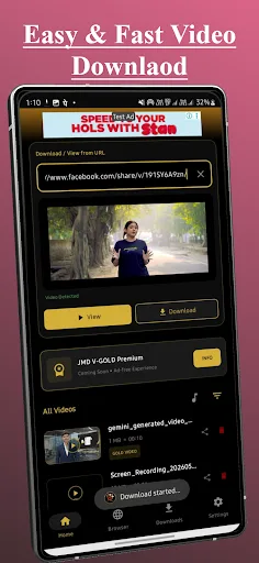 JMD V-GOLD : Play & Download Android app screenshot 1