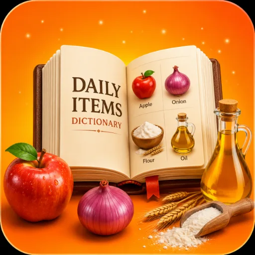 Daily Items Dictionary Android app icon