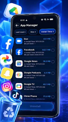 Hyper Cleaner Android app screenshot 4
