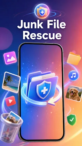 Junk File Rescue Android app screenshot 1