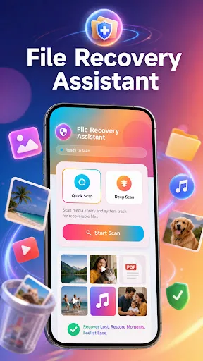 Junk File Rescue Android app screenshot 2