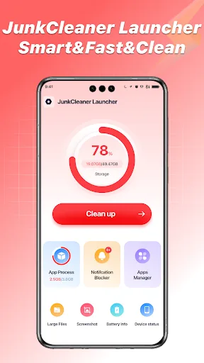 JunkCleaner Launcher Android app screenshot 6