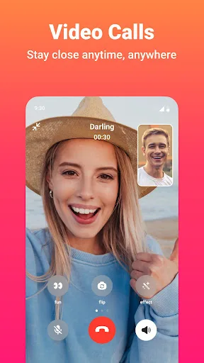 JusTalk - Video Chat & Calls Android app screenshot 1