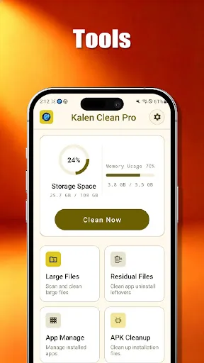 KalenCleanPro Android app screenshot 2