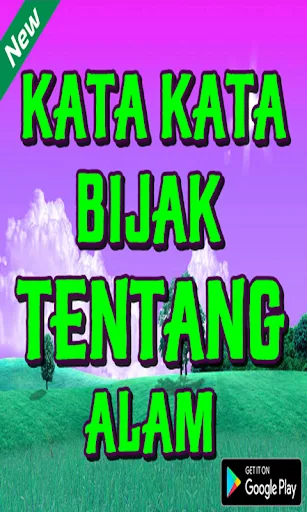 Kata Kata Bijak Tentang Alam Android app screenshot 3