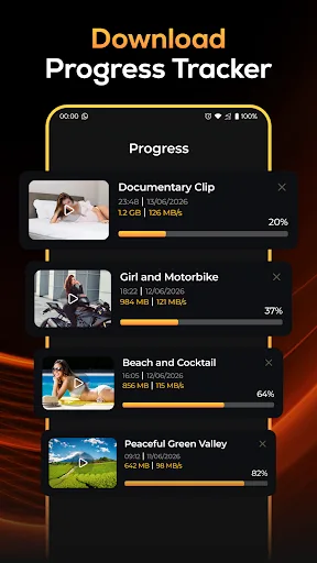 Fast Video Downloader Browser Android app screenshot 4