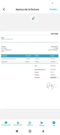 keiwa Android app screenshot 2