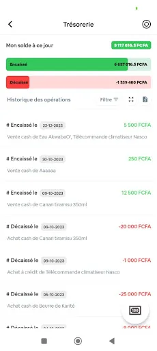 keiwa Android app screenshot 3