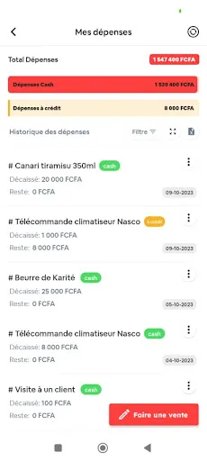 keiwa Android app screenshot 4