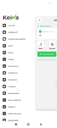 keiwa Android app screenshot 5